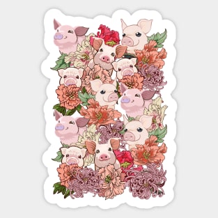 Because Pigs Sticker